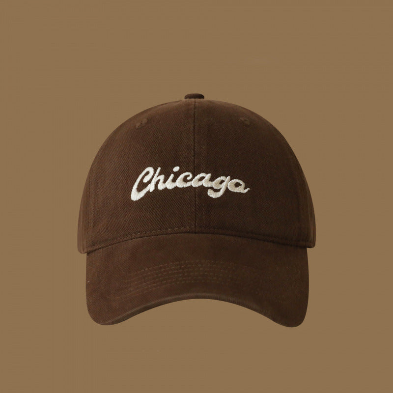 Women's Cotton Embroidered Logo Baseball Cap Bowlift