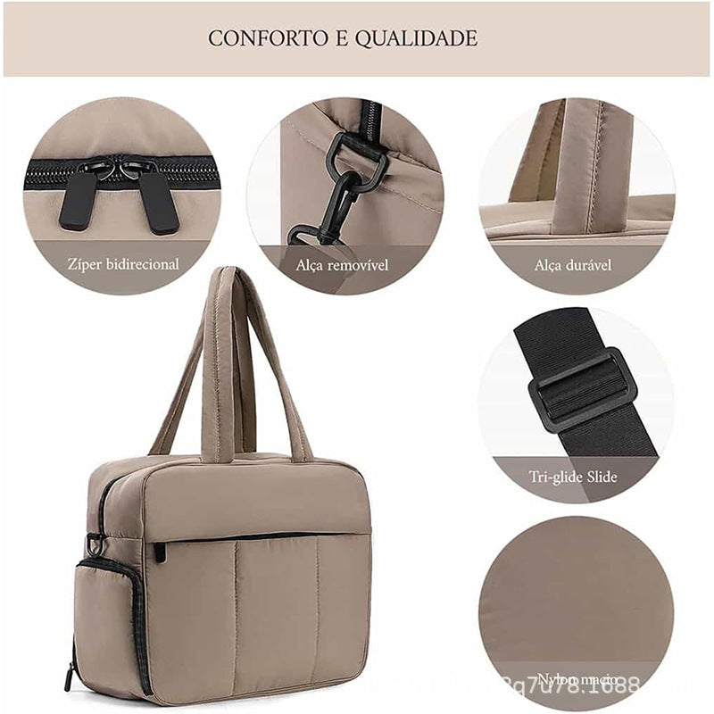 Multifunctional tote bag with insulated interior compartment Bowlift