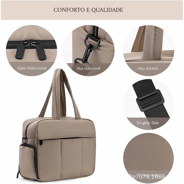Multifunctional tote bag with insulated interior compartment Bowlift