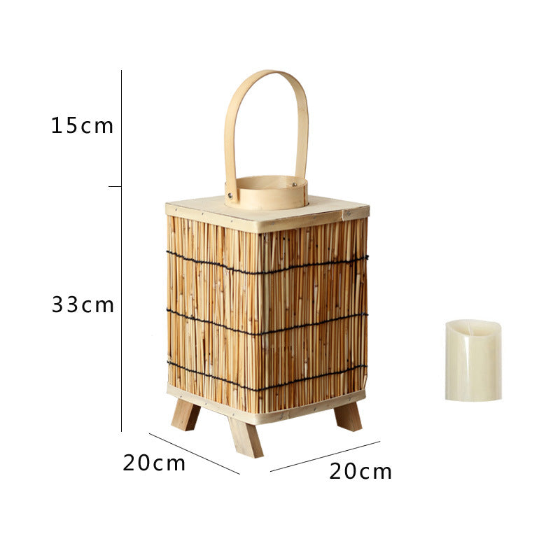 Artificial Rattan Lantern Bowlift