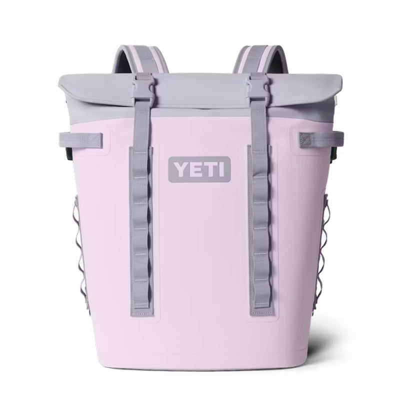 Unisex nan robust waterproof cooler backpack with roll closure and durable outer shell Bowlift