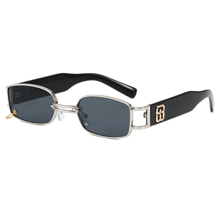 Fashionable sunglasses with unique rectangular frame Bowlift