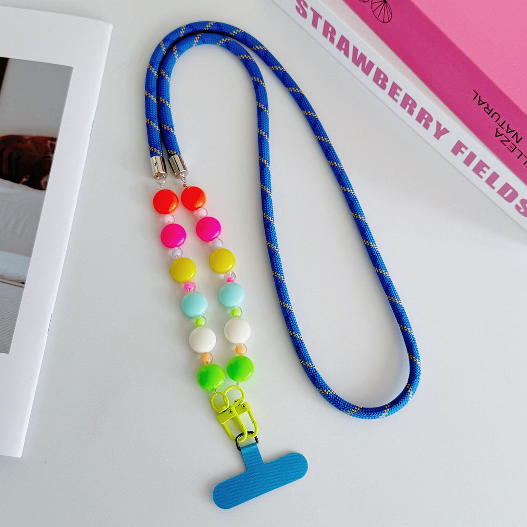 Phone chain with colorful beads Bowlift