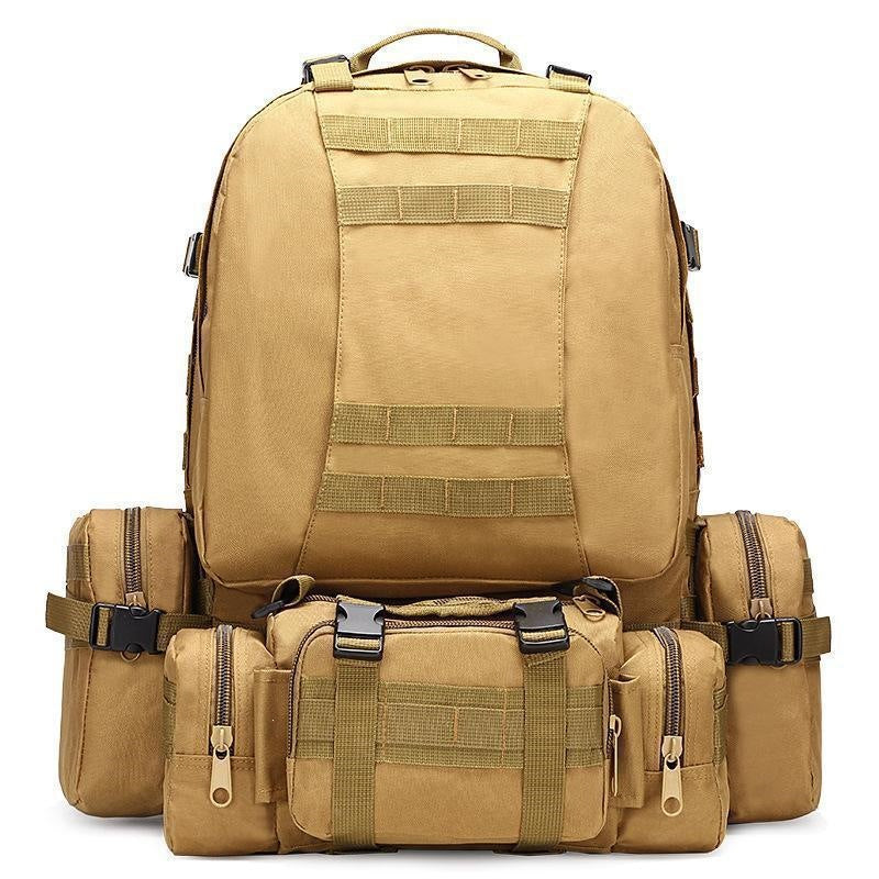 Tactical Backpack With Versatile Storage Space And Modular Pockets Bowlift