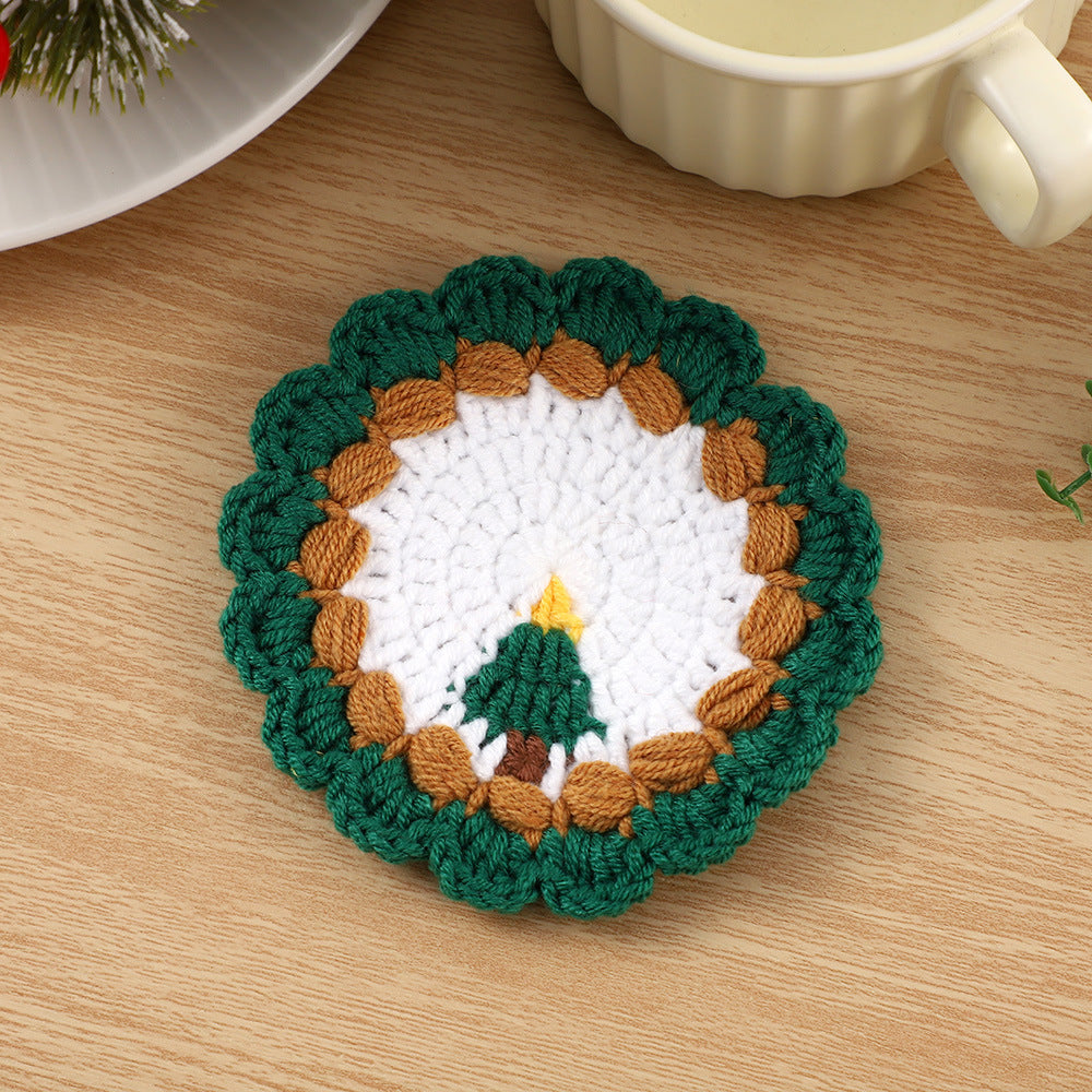 Decorative Artisan Crocheted Coaster Bowlift