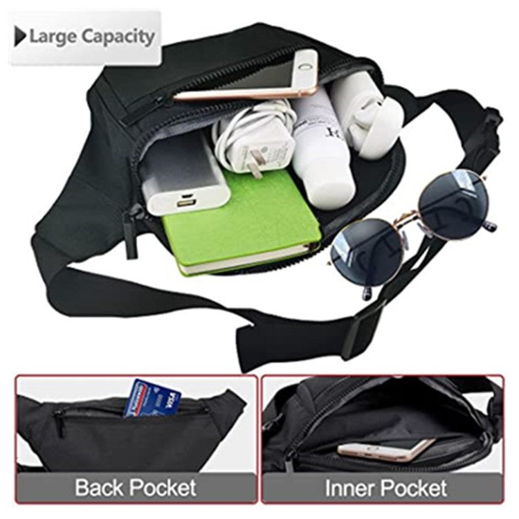Stylish belly bag with multifunctional compartments Bowlift