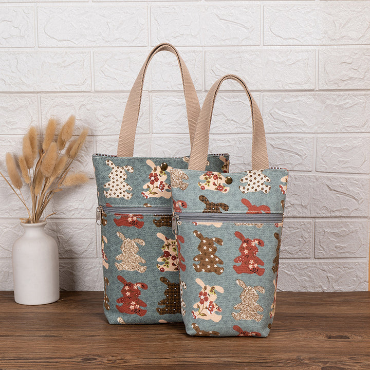 Cat Print Insulated Lunch Bag Bowlift