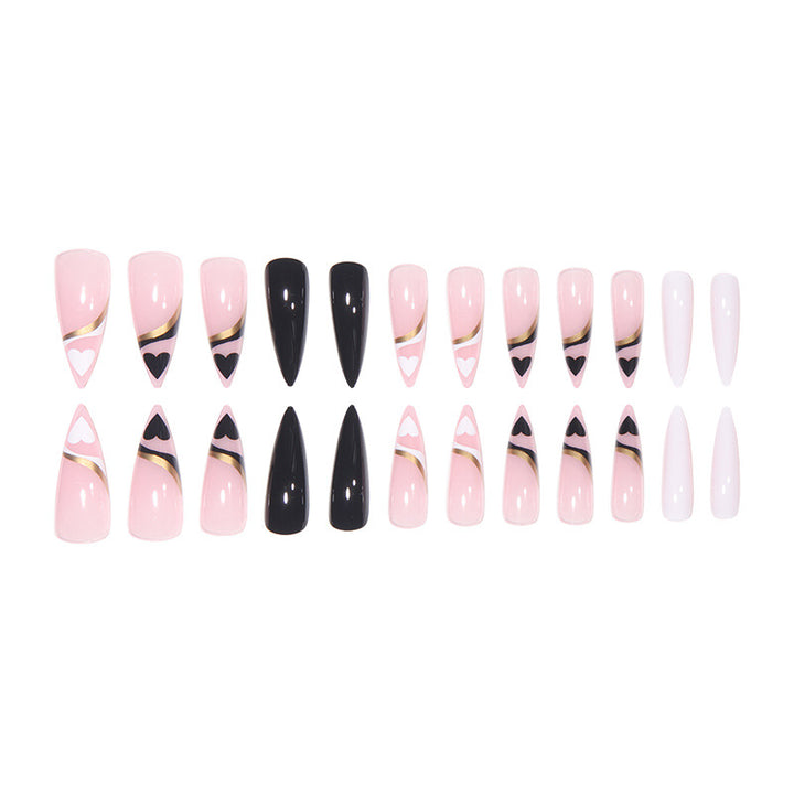 Elegant Stiletto Nail Art Set Bowlift