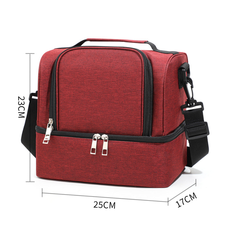 Versatile Insulated Food Carrying Lunch Bag Bowlift