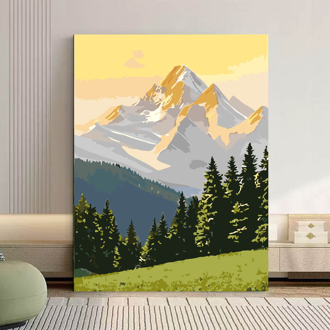 Scenic Mountain Landscape Canvas Art Bowlift 1785768018