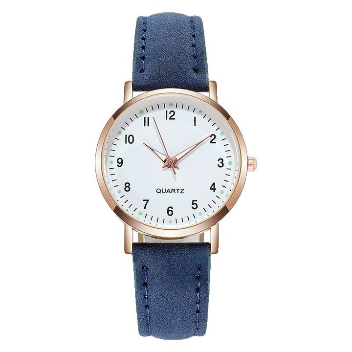 Minimalist Quartz Analog Leather Strap Casual Wrist Watch Bowlift