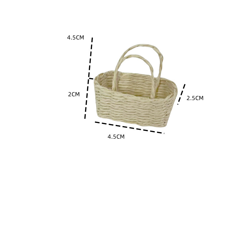 Handwoven Decorative Storage Basket Bowlift
