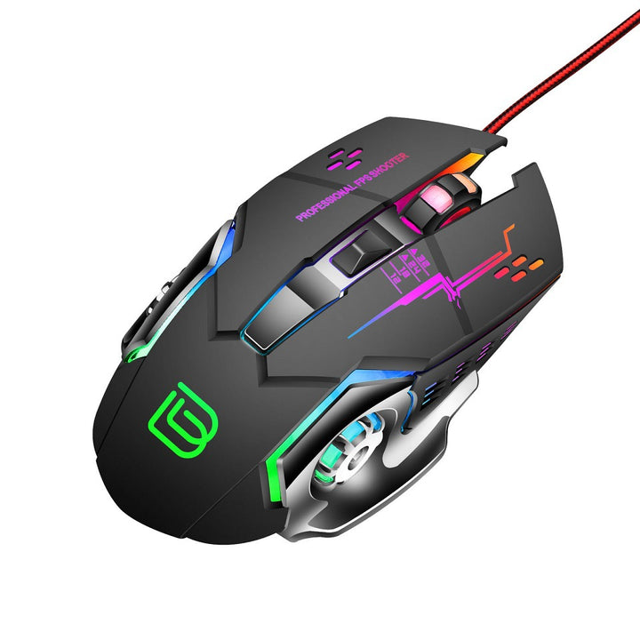 Gaming mouse with precise sensor and RGB lighting Bowlift
