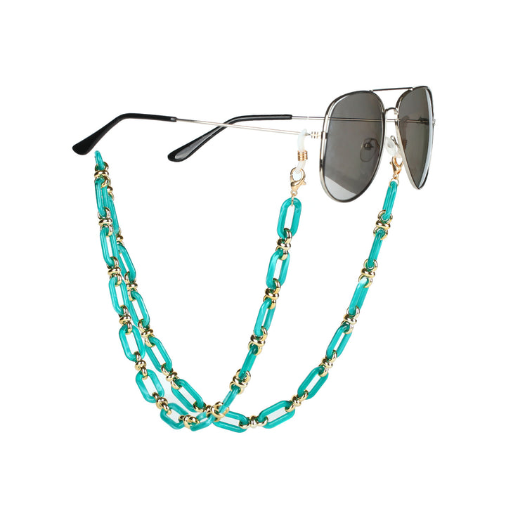 Fashionable sunglasses with chain pendant Bowlift