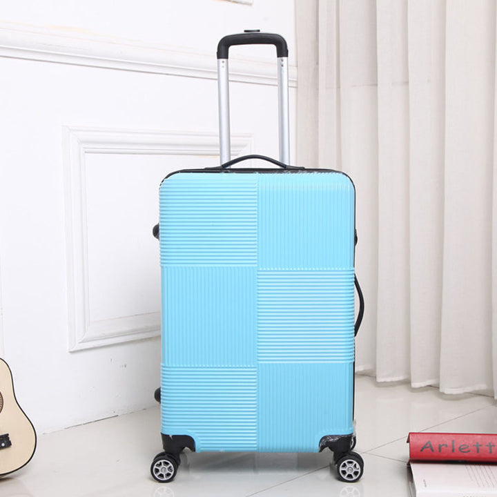 Women's Stylish Textured Hard Shell Luggage Bowlift