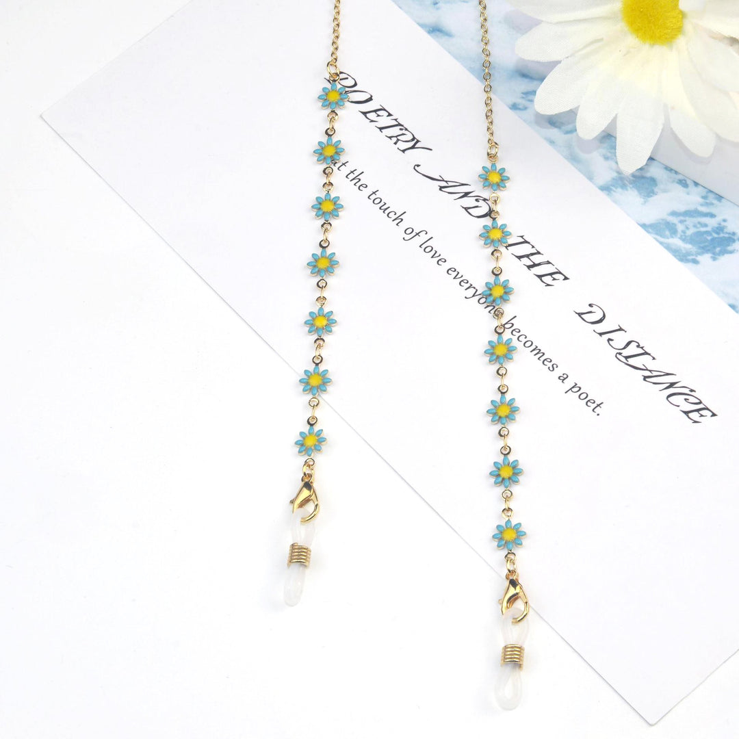 Floral Design Eyewear Chain Bowlift