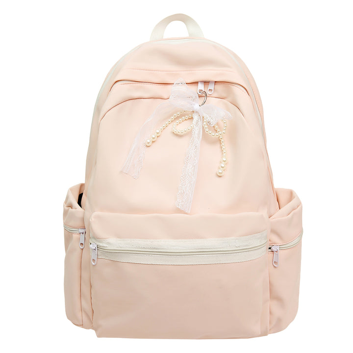 Decorative Lace-Trim Backpack