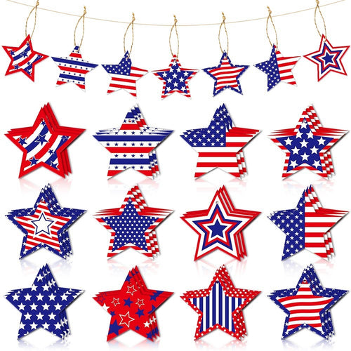 Unisex nan multi-layer 3D paper star hanging decoration with hanging loops Bowlift