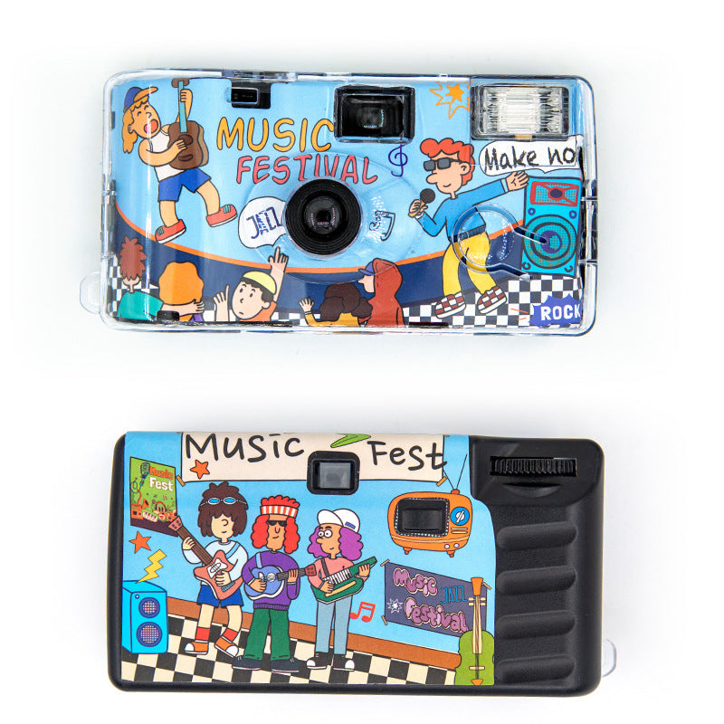 Music Festival-Themed Disposable Camera Bowlift