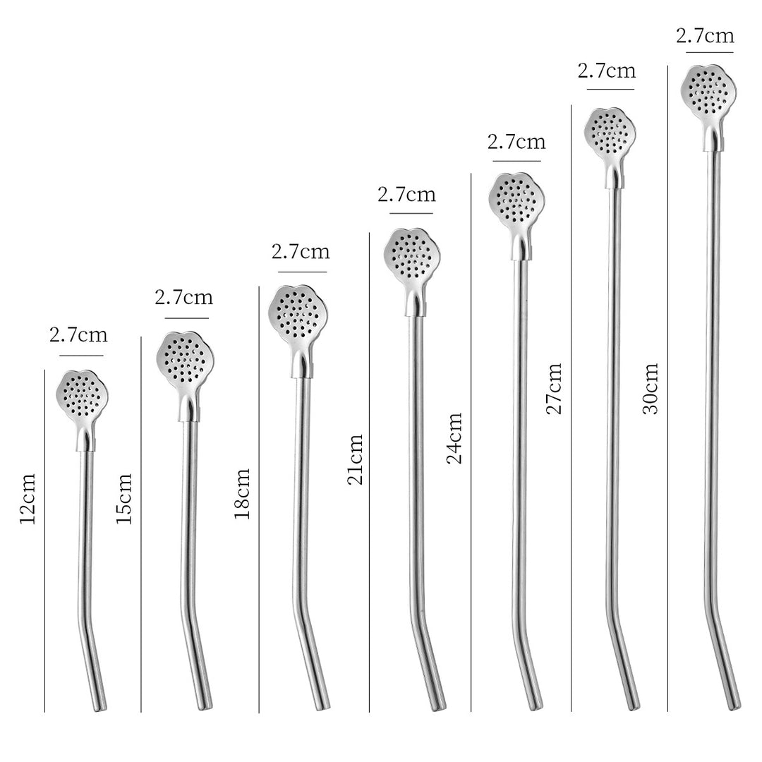 Stylish teaspoons with practical drainage holes Bowlift