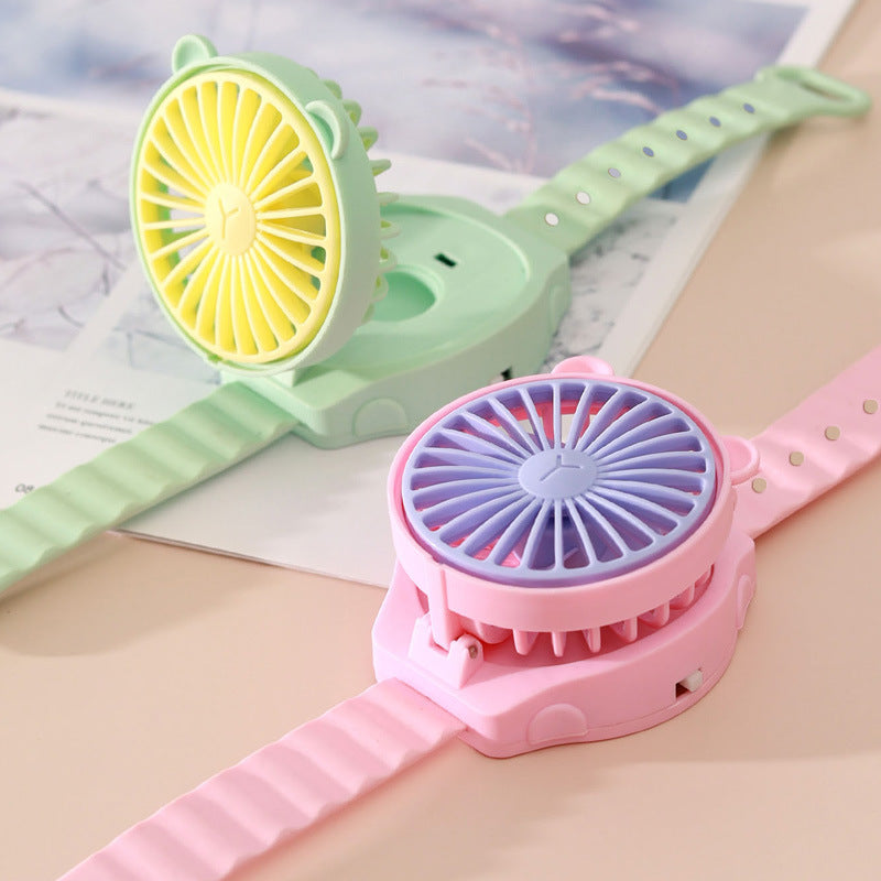 Portable Hand Fan with Carry Strap Bowlift