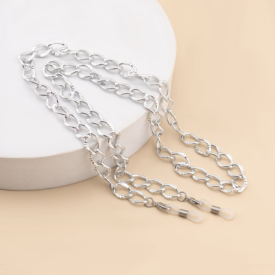 Contemporary Metal Eyewear Chain Bowlift