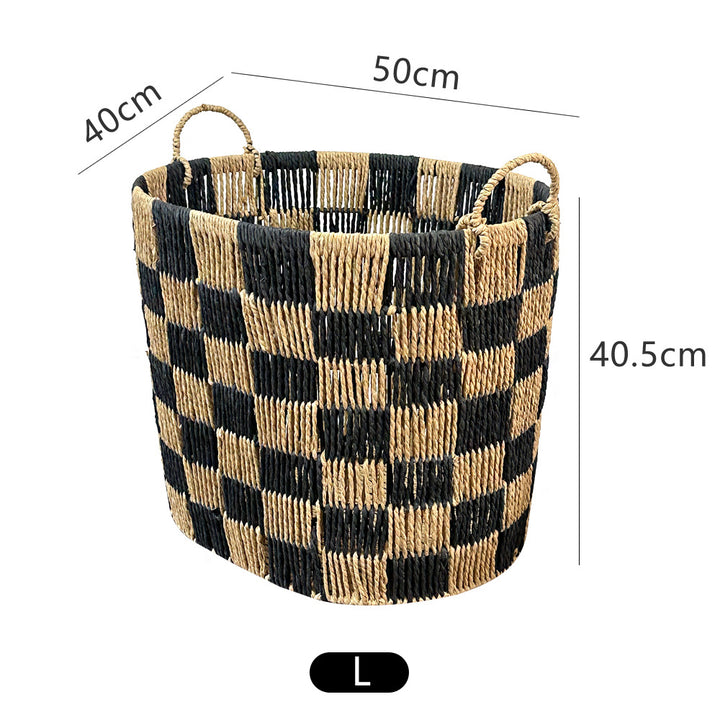 Stylish storage basket with handles Bowlift