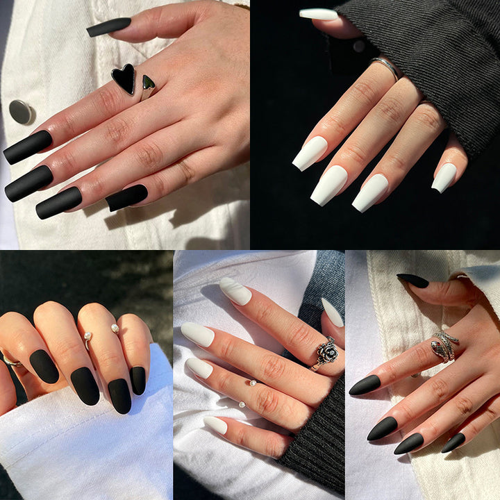 Artificial nail extensions in modern design Bowlift