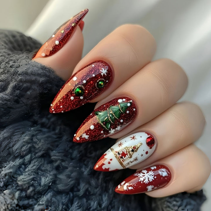 Festive Nail Art Bowlift