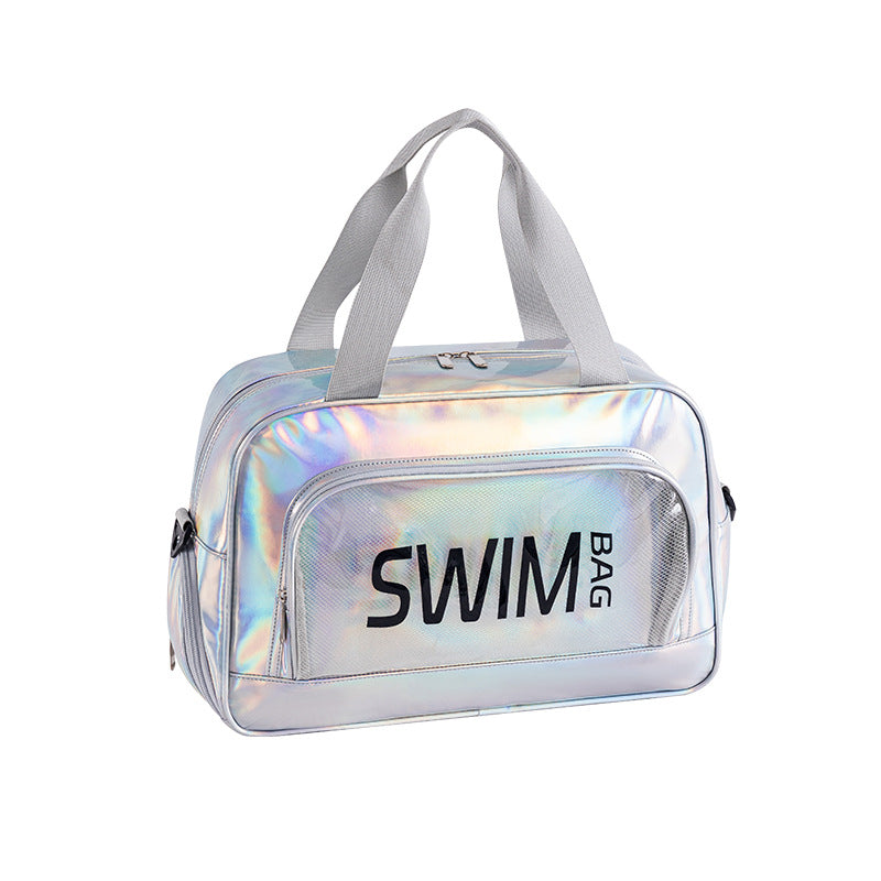 Sporty Swim Bag With Additional Compartments Bowlift