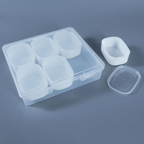 Multi-Functional Clear Craft Storage Container Bowlift
