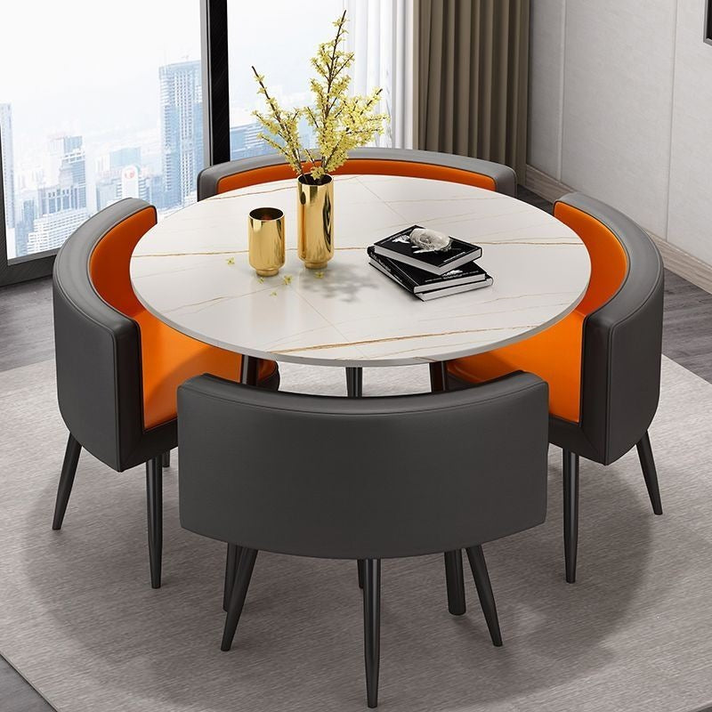 Modern Dining Table Set Bowlift