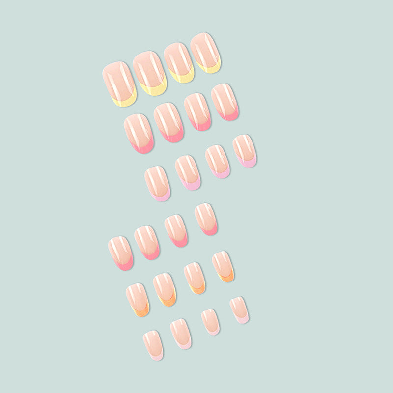 Artful nail art with geometric design Bowlift