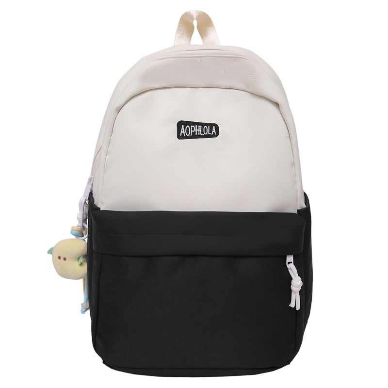 Casual Multi-Compartment School Backpack Bowlift