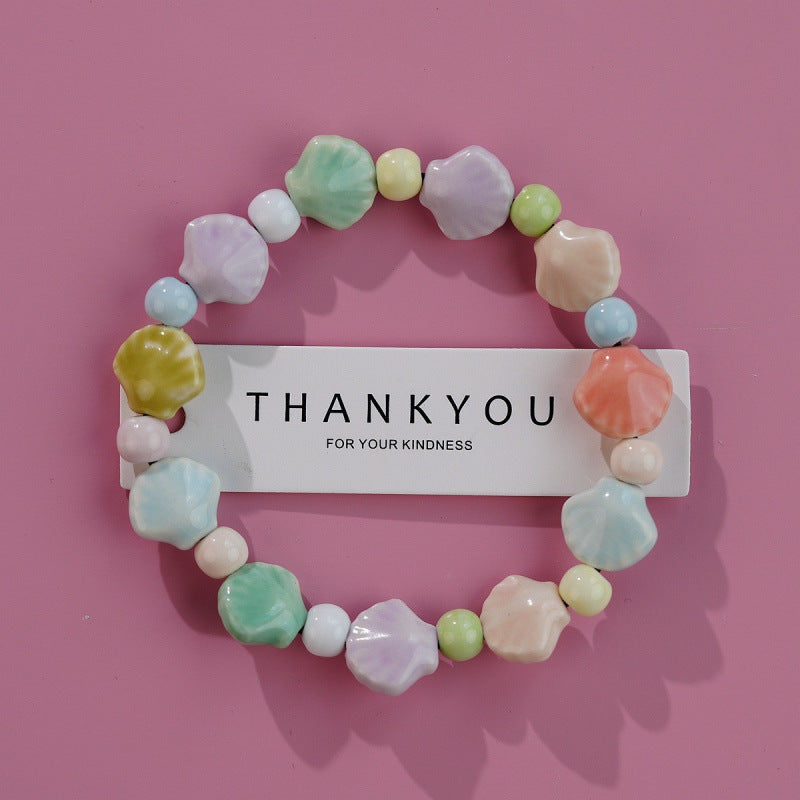 Heart-Shaped Beaded Bracelet Bowlift