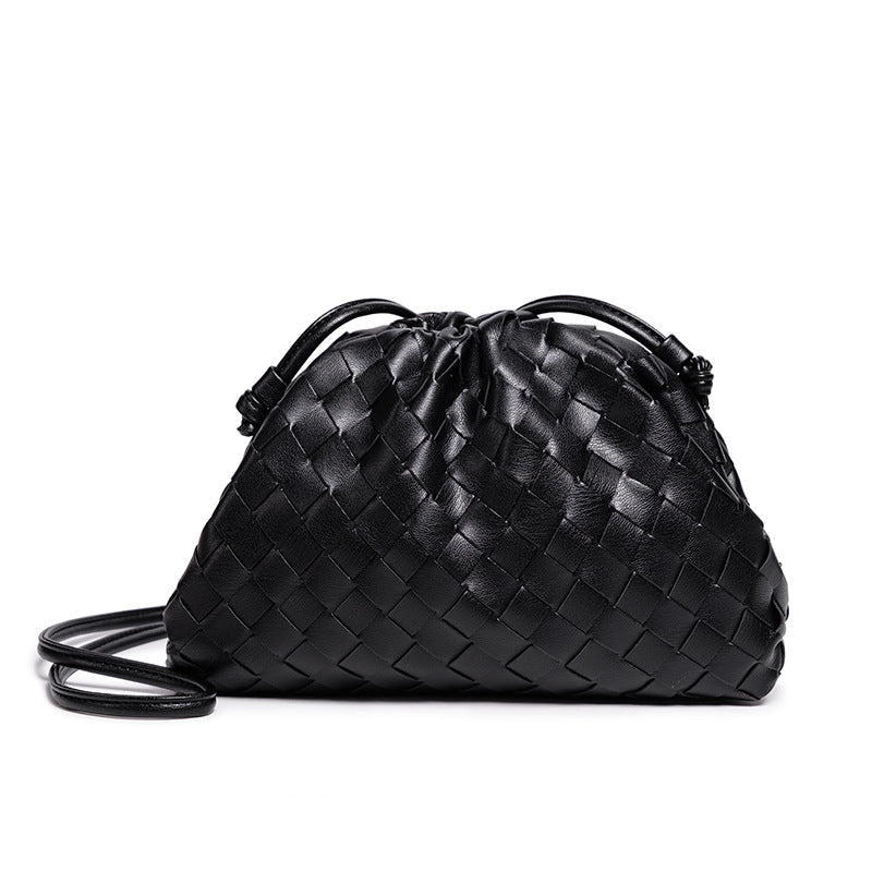 Textured Woven Handheld Clutch Bowlift