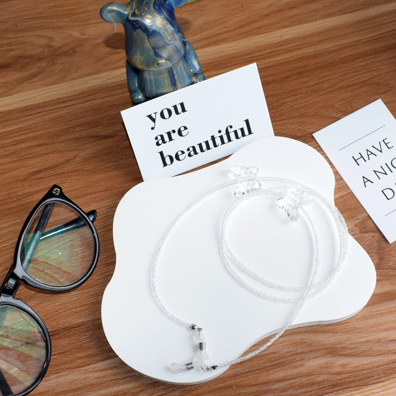 Decorative Butterfly Eyewear Chain Bowlift
