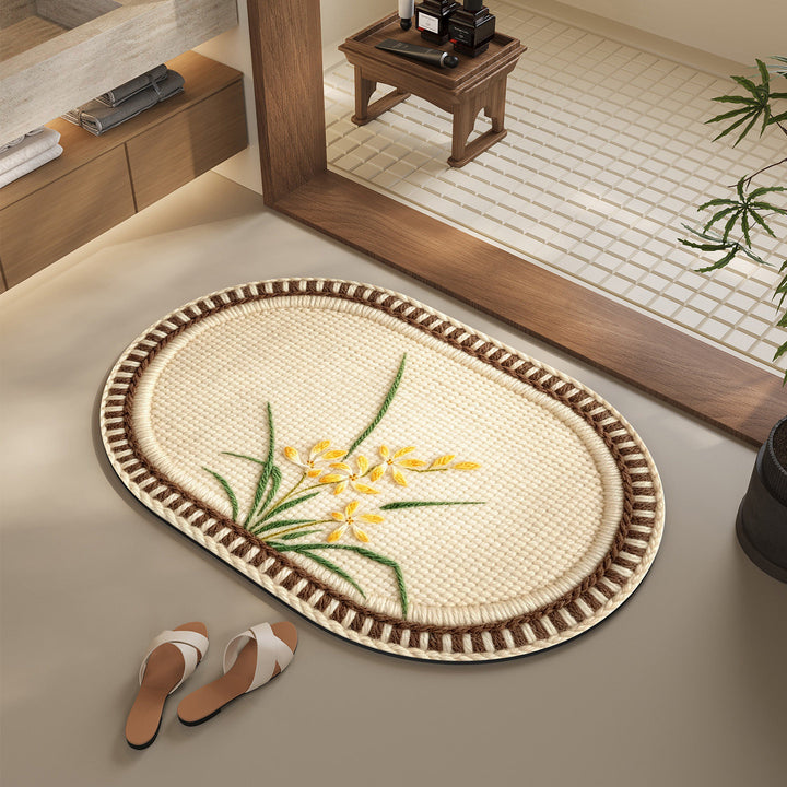 Decorative Bath Mat Bowlift