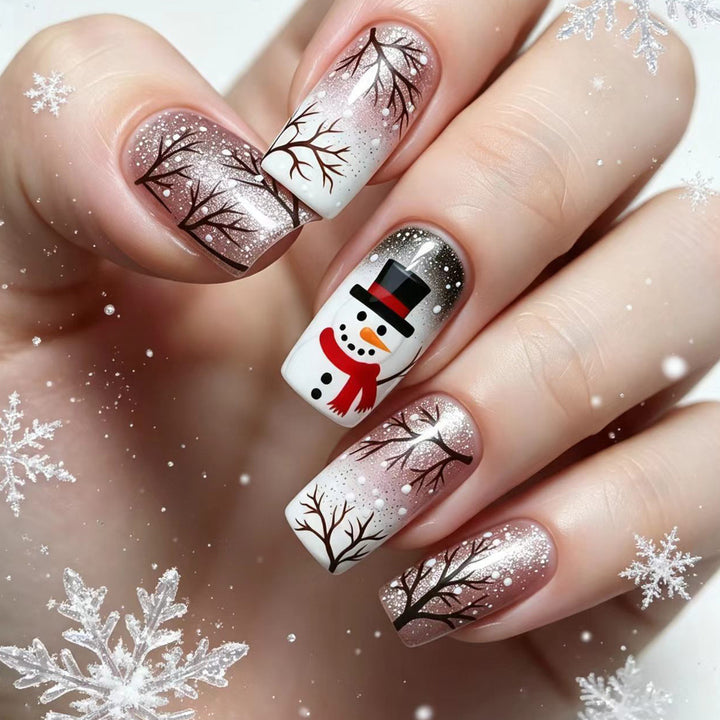 Festive Seasonal Nail Art Bowlift