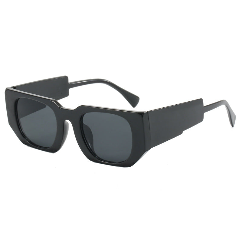 Women geometric oversized sunglasses with wide design Bowlift