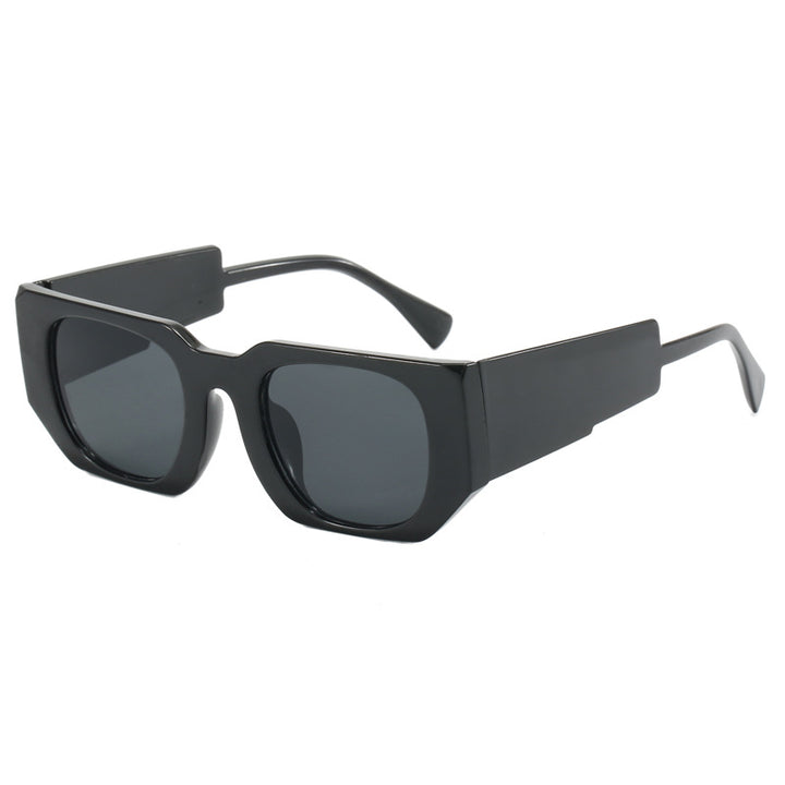 Women geometric oversized sunglasses with wide design Bowlift