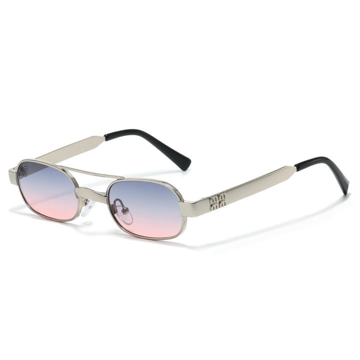 Stylish Minimalist Oval Sunglasses Bowlift