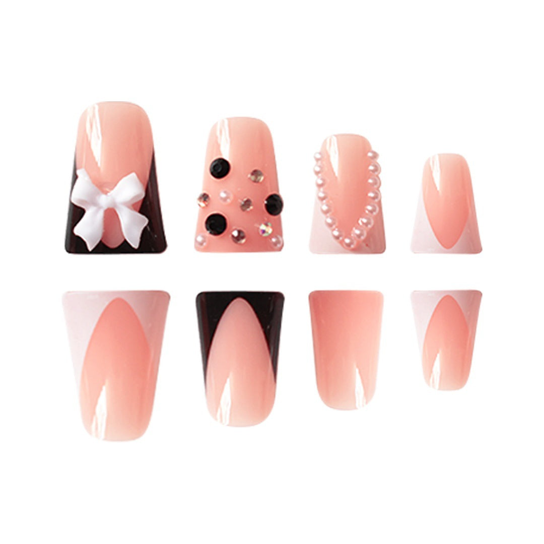 Decorative Acrylic Press-On Nail Extensions Bowlift