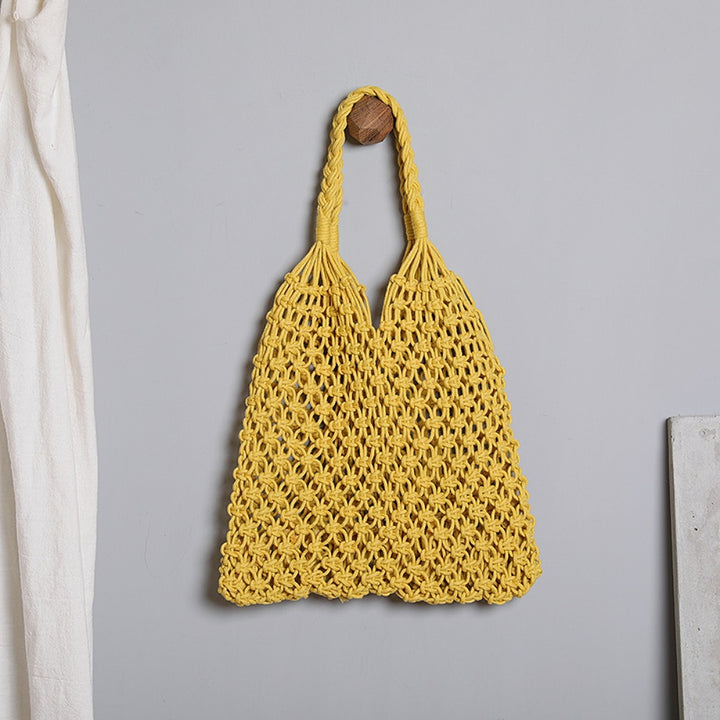 Handcrafted net shopping bag Bowlift