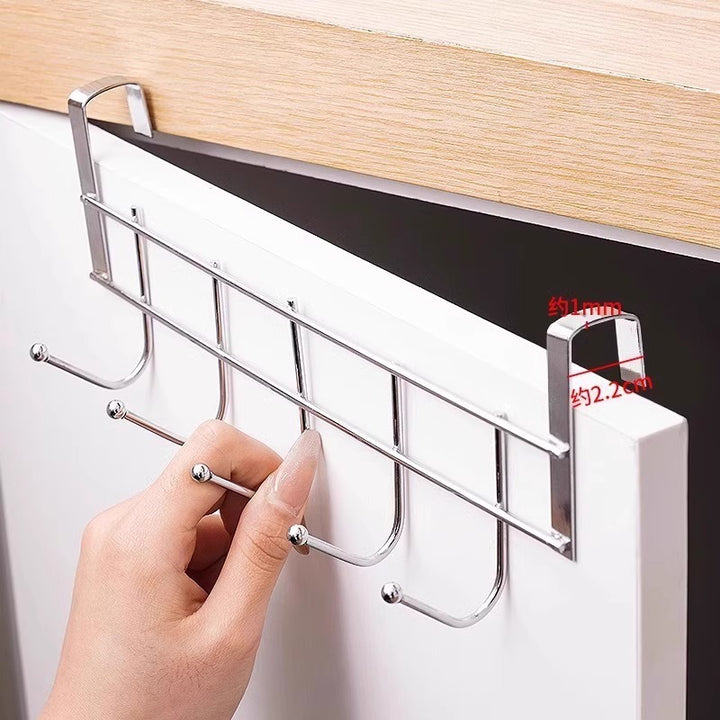 Over-the-Door Storage Hook Rack Bowlift