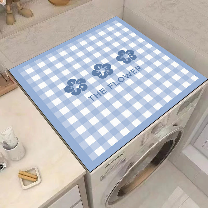 Decorative Laundry Top Mat Bowlift