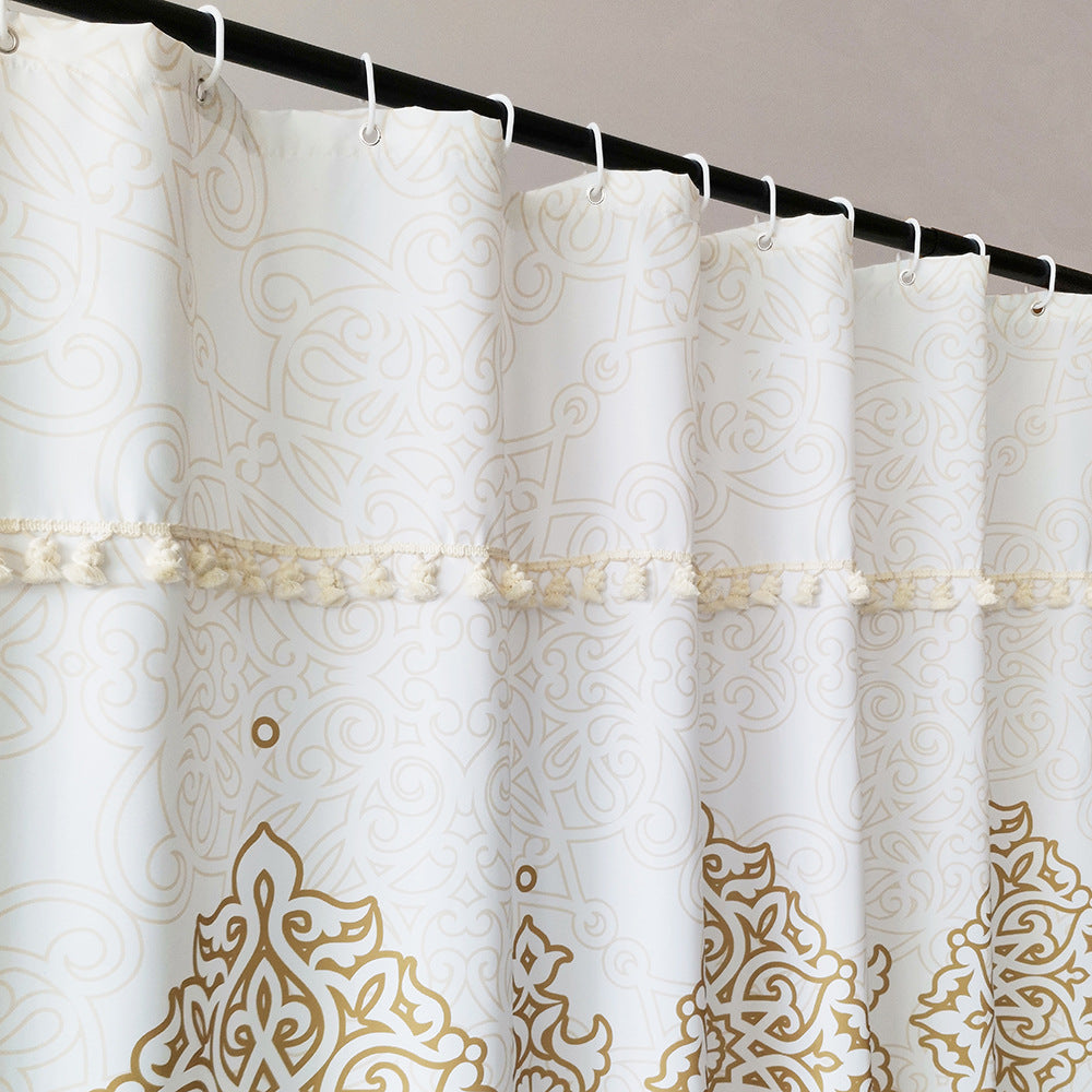 Designer Shower Curtain Bowlift