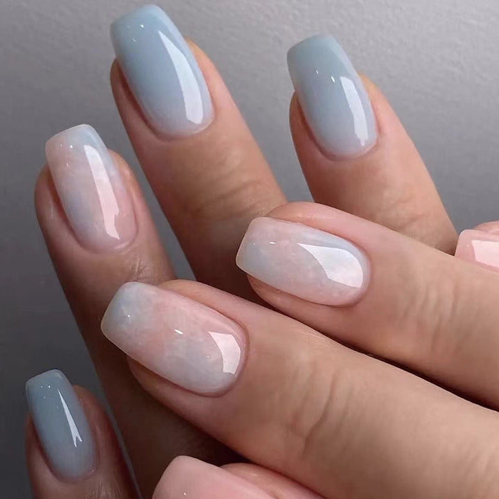 Ombre Glossy Press-On Nail Tips Bowlift