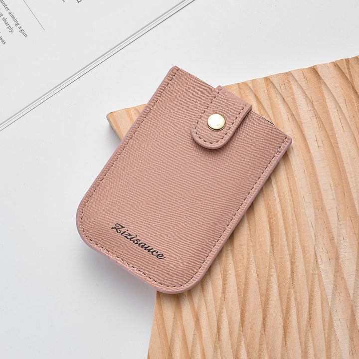 Elegant Leather Card Holder Bowlift