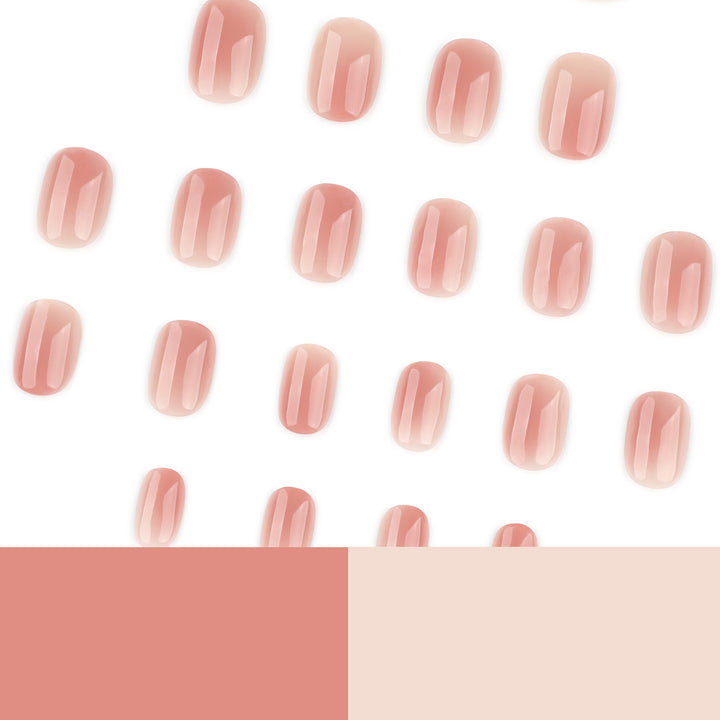 Artificial gel nails with elegant high-gloss finish Bowlift